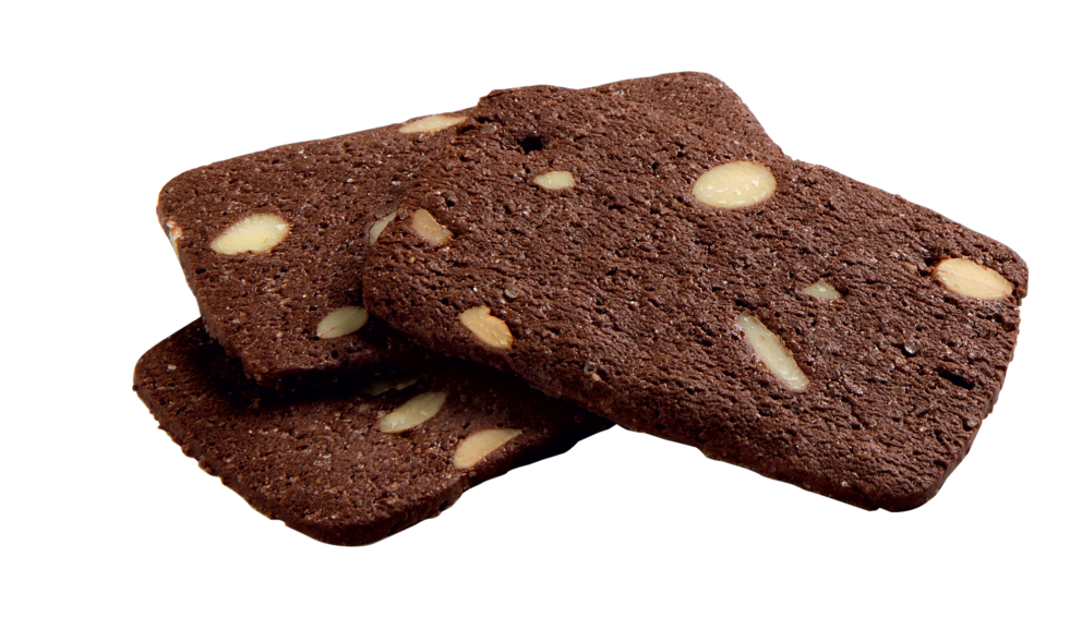 Cocoa Almond Thins with Chocolate chunks