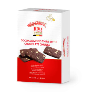 175g Cocoa Almond Thins with Chocolate chunks